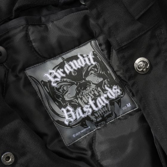 Brandit Motörhead M65 Jacke - Schwarz