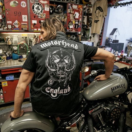 Brandit Motörhead Ranger Weste - Schwarz