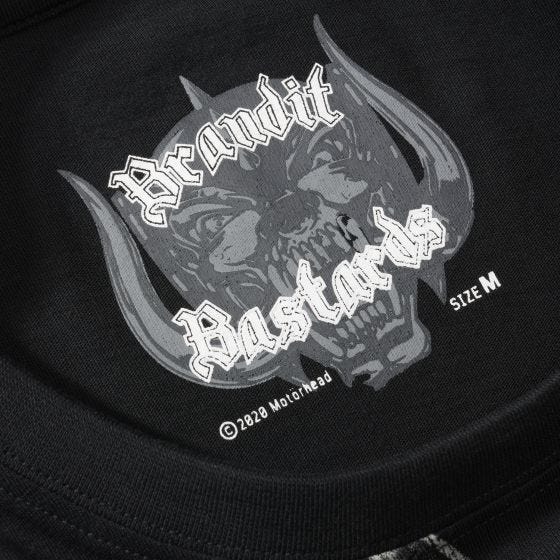 Brandit Motörhead Warpig Print T-Shirt - Schwarz