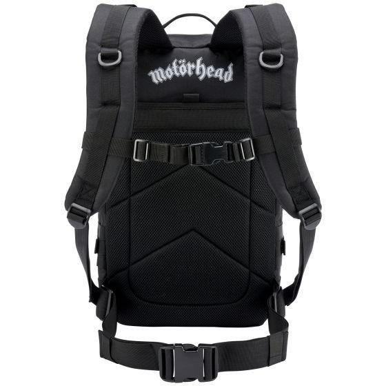 Brandit Motörhead US Cooper Großer Rucksack - Schwarz