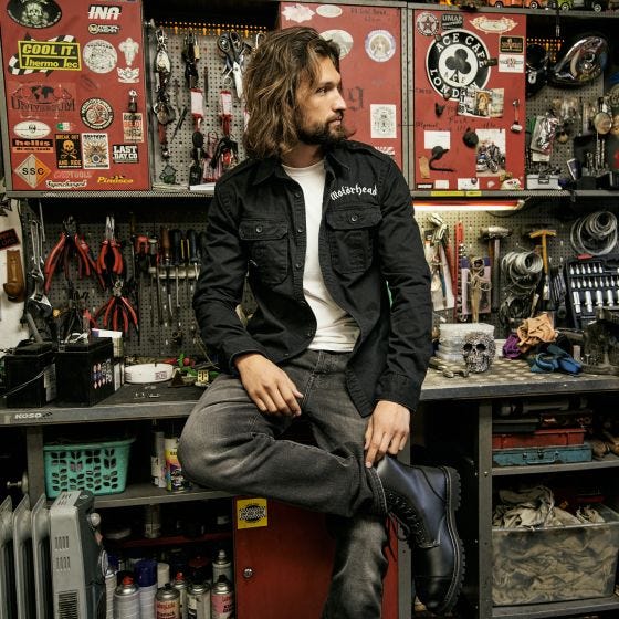 Brandit Motörhead Vintage Shirt - Schwarz