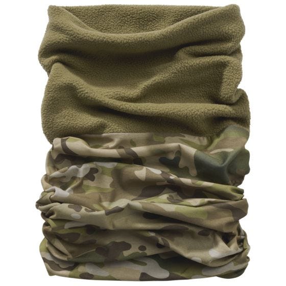 Brandit Multifunctional Halsmanschette Fleece - Tactical Camo