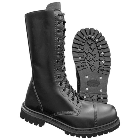 Brandit Phantom Stiefel 14-Loch - Schwarz