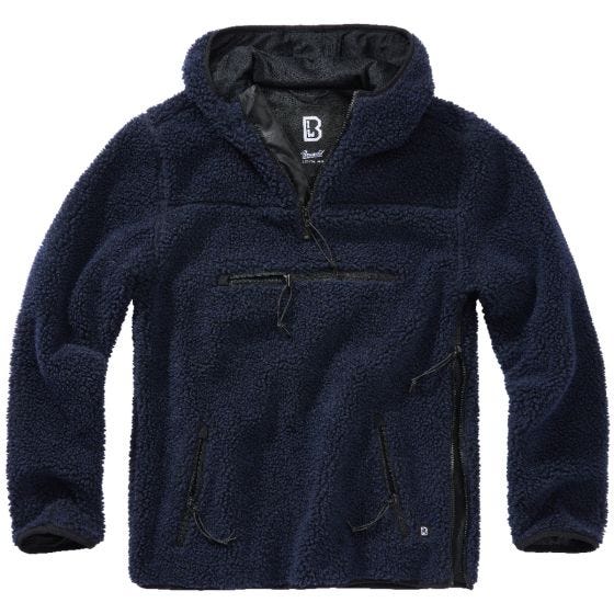 Brandit Teddyfleece Worker Pullover - Navy