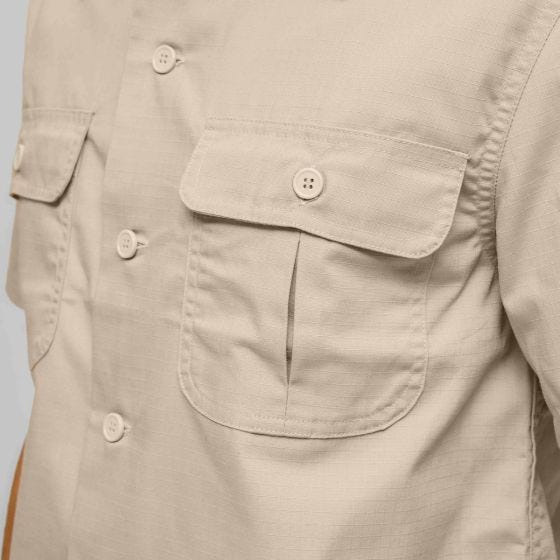 Brandit US Ripstop Kurzarmhemd - Beige