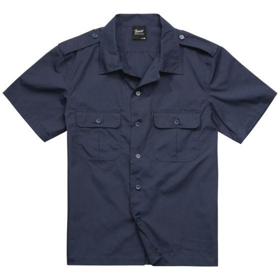 Brandit US Ripstop Kurzarmhemd - Navy