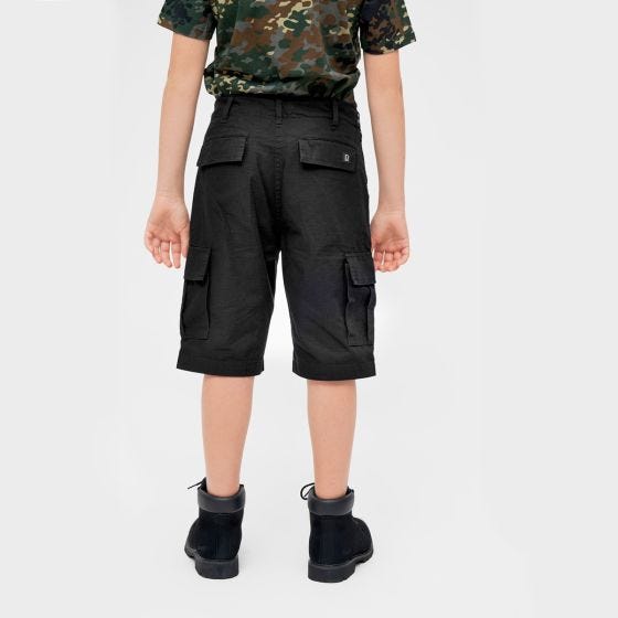 Brandit Kinder BDU Shorts - Schwarz