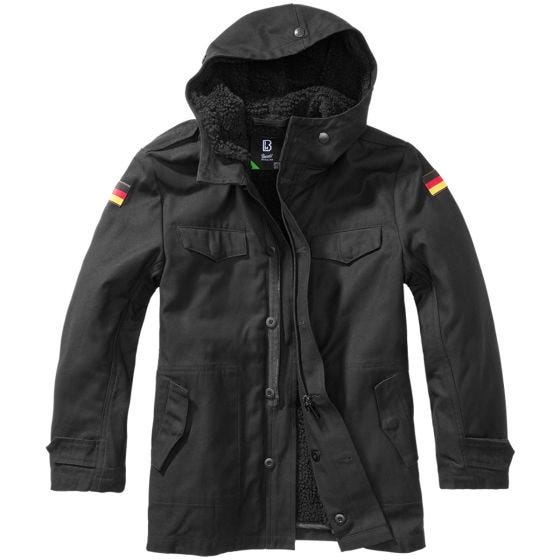 Brandit Kinder BW Parka - Schwarz
