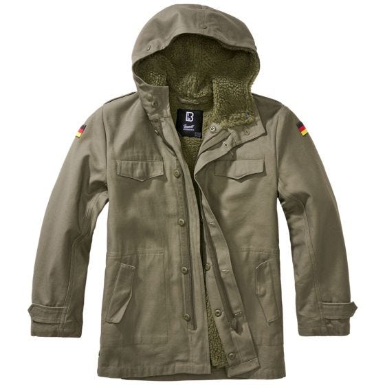 Brandit Kinder BW Parka - Olivgrün