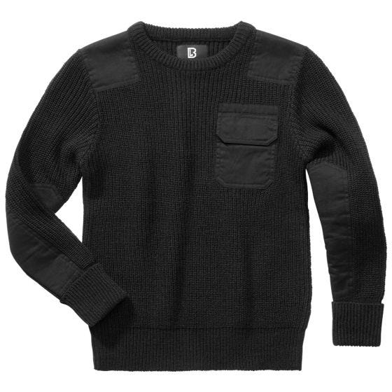 Brandit Kinder BW Pullover - Schwarz