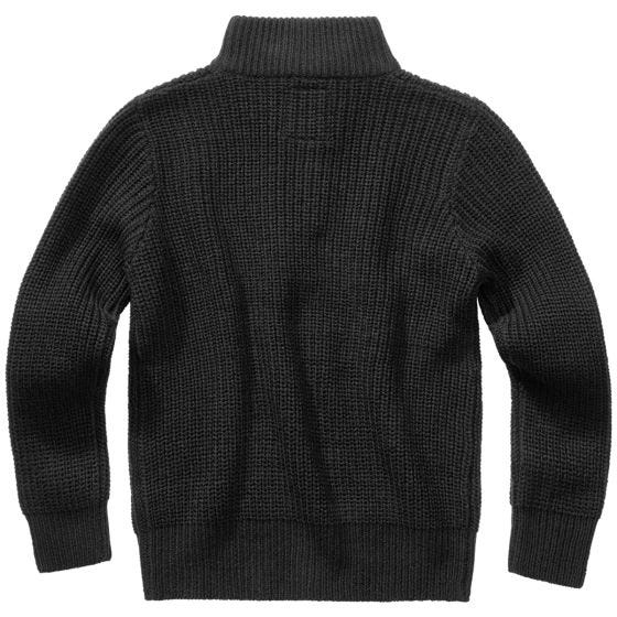 Brandit Kinder Marine Troyer Pullover - Schwarz