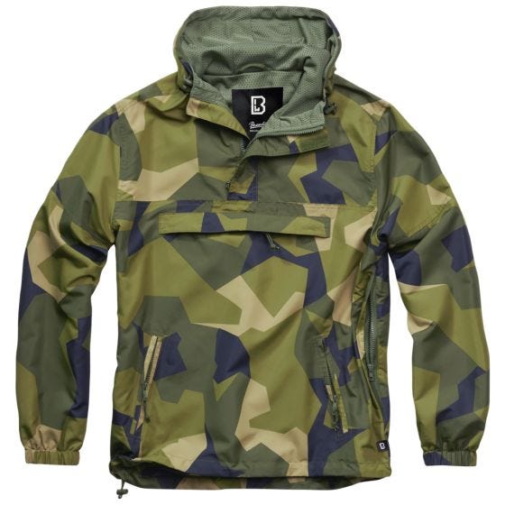 Brandit Summer Windjacke - Swedish M90 Camo
