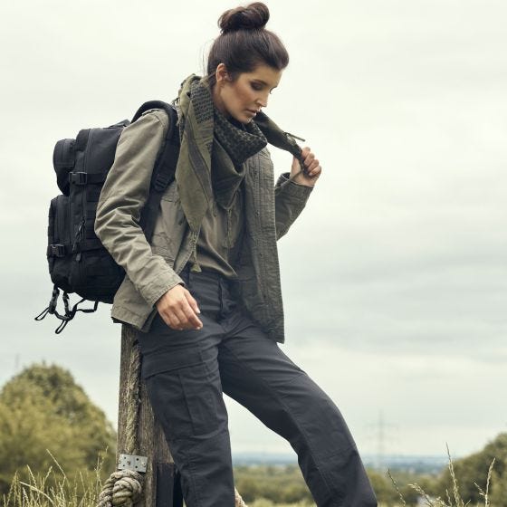 Brandit Damen Britannia Jacke - Olivgrün