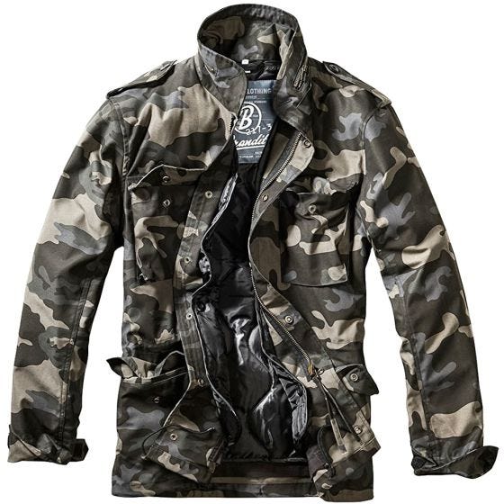 Brandit M-65 Classic Jacke Dark Camo