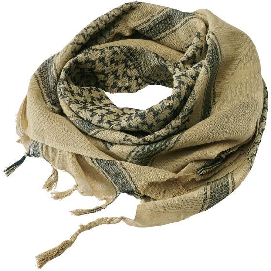 Brandit Shemagh-Tuch Khaki / Schwarz