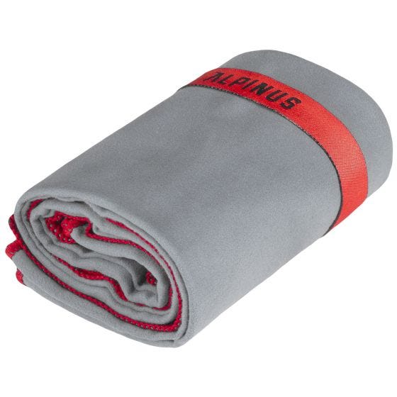 Alpinus Active Alicante Mikrofaser-Handtuch - Grau
