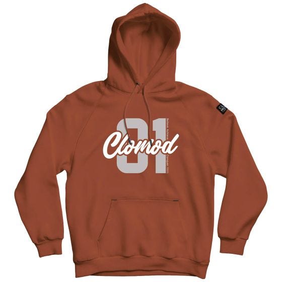 CLOMOD "One" Kapuze - Maroon Red