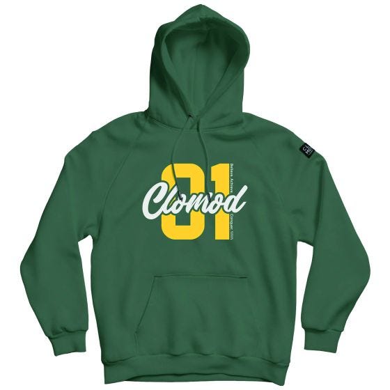 CLOMOD "One" Kapuze - SpringBok Green