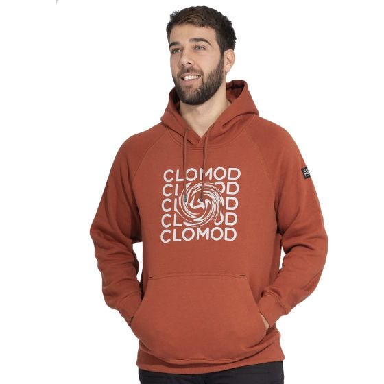CLOMOD "Twirl" Kapuze - Maroon Red