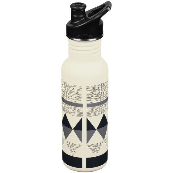 Klean Kanteen Classic 532 ml Trinkflasche mit Sport Cap - Pepper Ridge