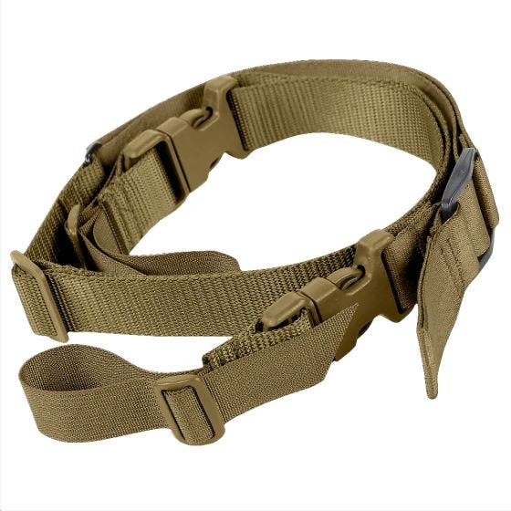 Condor Speedy Zweipunkt-Riemen - Coyote Brown