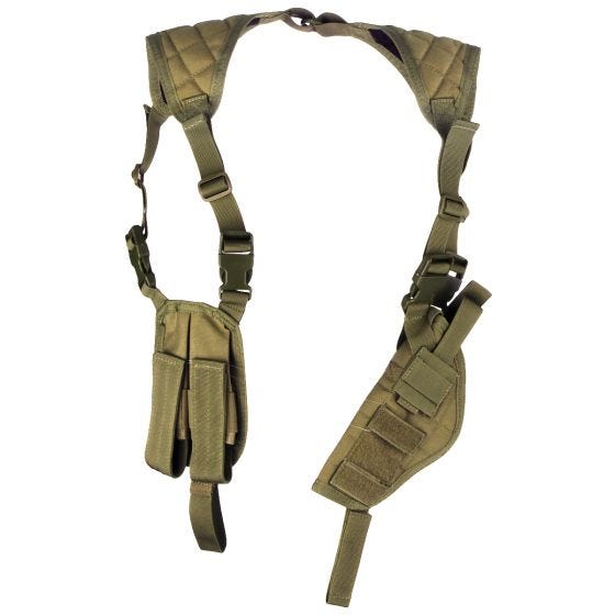 Condor Vertical Schulterholster - Coyote Brown