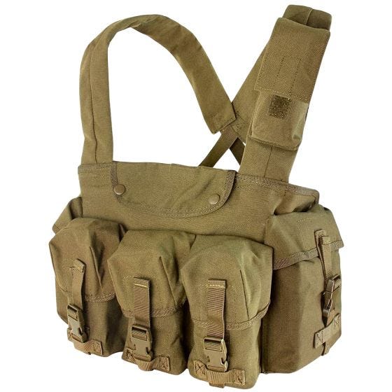 Condor 7-Pocket Brustgeschirr - Coyote Brown