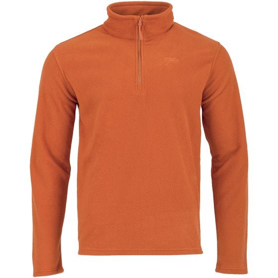 Highlander Ember Fleece-Pullover Pumpkin Orange