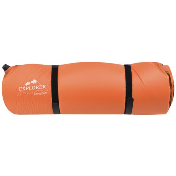 Explorer Selbstaufblasende Thermomatte 200 x 66 x 10 cm Orange