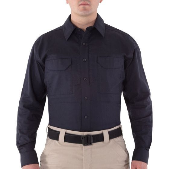 First Tactical V2 Herren Einsatzhemd langärmelig Midnight Navy