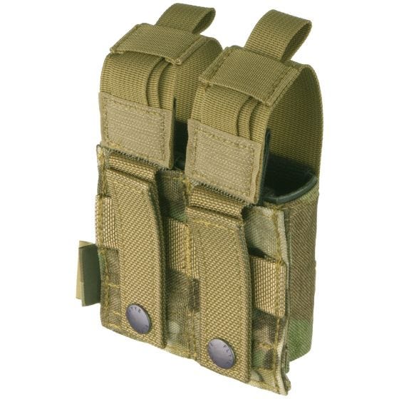 Flyye Ver. HP Doppel-Magazintasche für 9 mm-Kaliber MOLLE-Befestigungssystem MultiCam