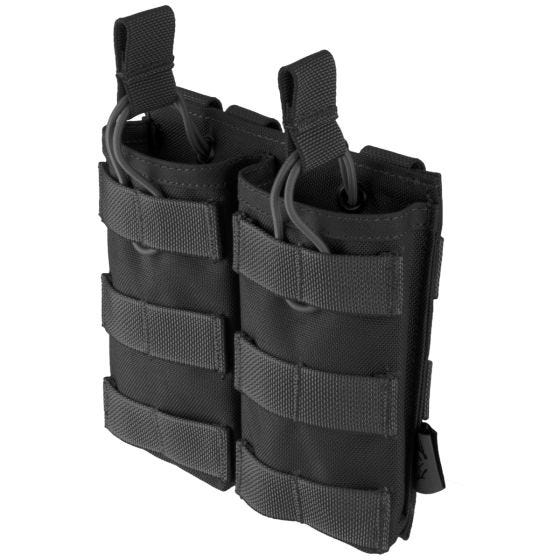 Flyye EV Universal Doppel-Magazintasche mit MOLLE-Befestigungssystem Schwarz