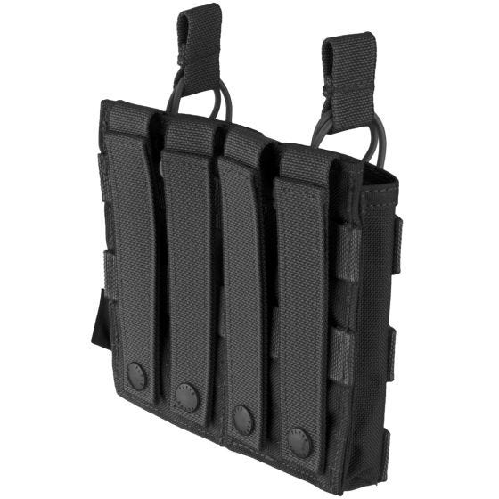 Flyye EV Universal Doppel-Magazintasche mit MOLLE-Befestigungssystem Schwarz