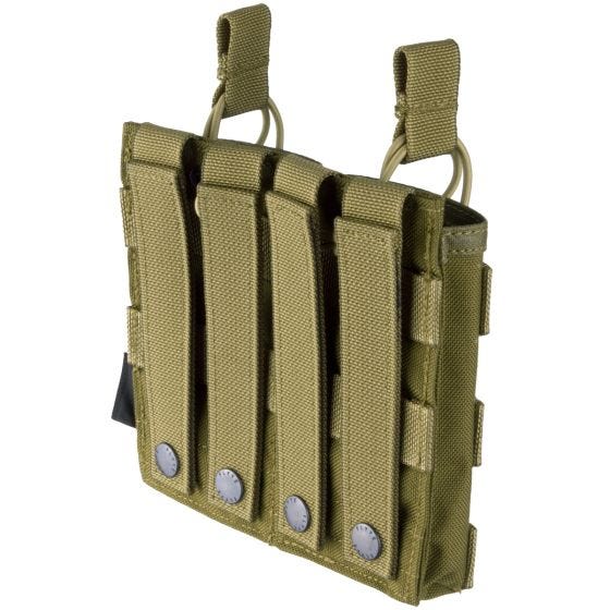 Flyye EV Universal Doppel-Magazintasche mit MOLLE-Befestigungssystem Khaki