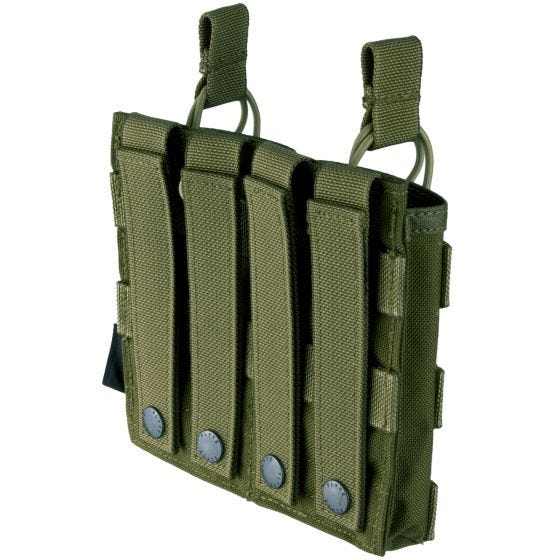 Flyye EV Universal Doppel-Magazintasche mit MOLLE-Befestigungssystem Olive Drab
