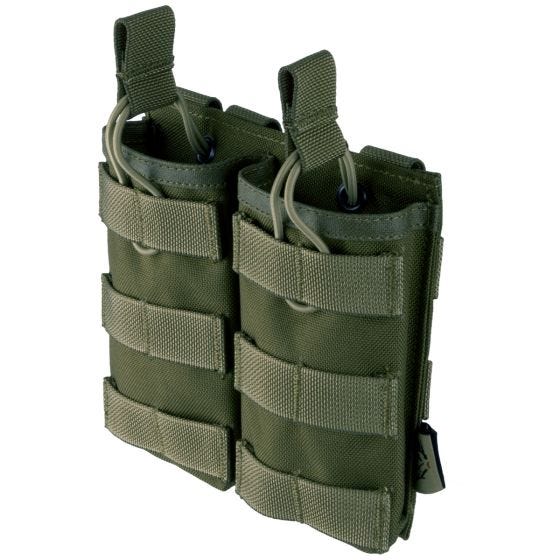 Flyye EV Universal Doppel-Magazintasche mit MOLLE-Befestigungssystem Ranger Green