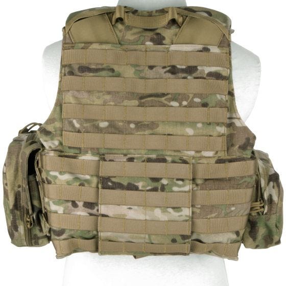 Flyye Force Recon Weste mit Taschen-Set Ver. Land MultiCam