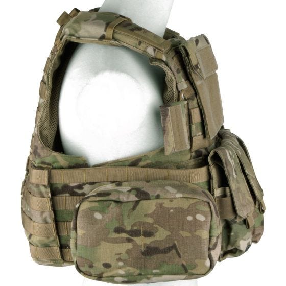Flyye Force Recon Weste mit Taschen-Set Ver. Land MultiCam