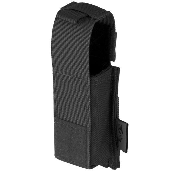 Flyye Ver. HP Einzel-Pistolenmagazintasche 9 mm MOLLE-Befestigungssystem Schwarz