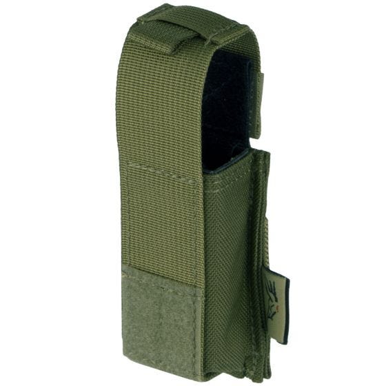 Flyye Ver. HP Einzel-Pistolenmagazintasche 9 mm MOLLE-Befestigungssystem Olive Drab