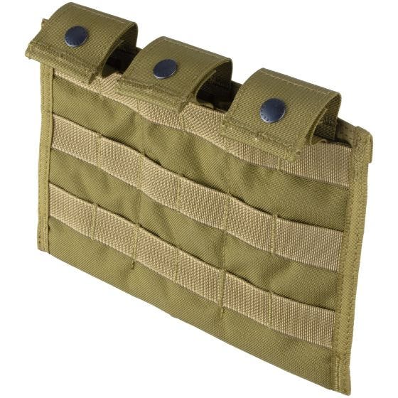 Flyye Ver. MI Dreifach-Magazintasche für M4/M16 mit MOLLE-Befestigungssystem Khaki