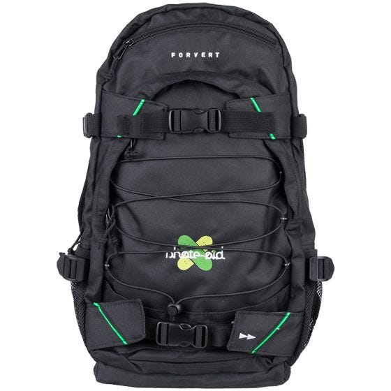 Forvert Skate Aid Louis Rucksack - Schwarz