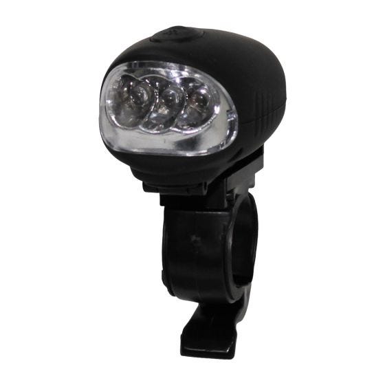 Fox Outdoor Dynamo Head Lamp 3 LED Noir