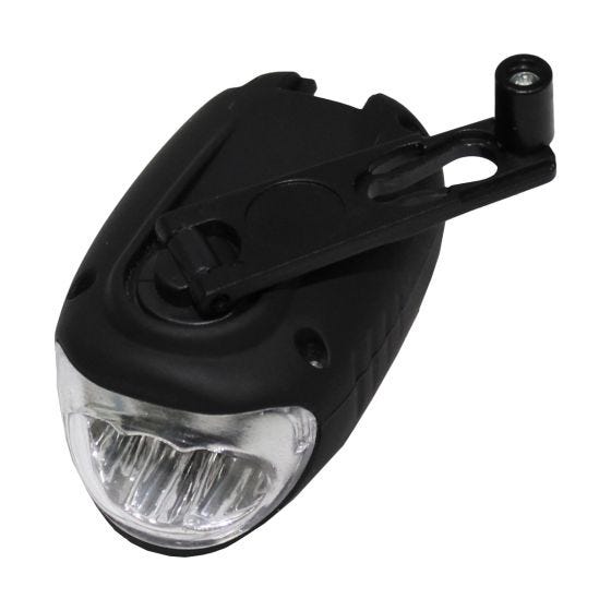 Fox Outdoor Dynamo Head Lamp 3 LED Noir