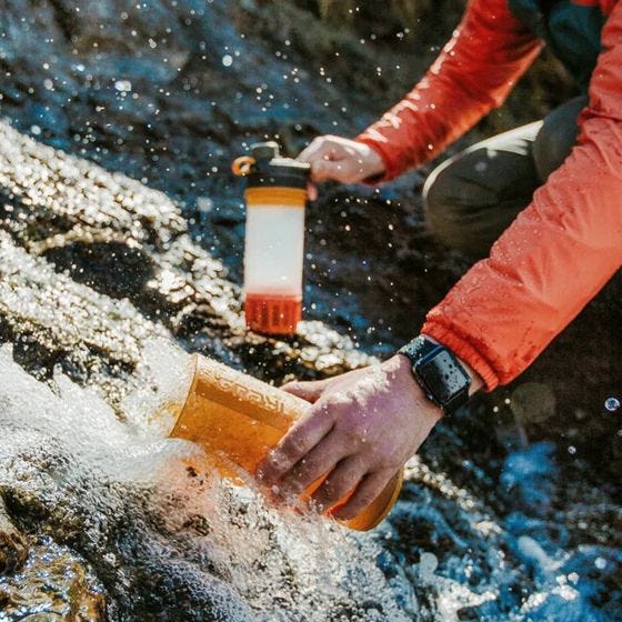 GRAYL GeoPress Purifier Wasserfilter-Ersatzkartusche - Orange
