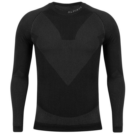 Alpinus Pro Miyabi Edition Longsleeve Base-Layer-Oberteil - Schwarz