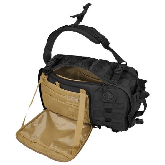 Hazard 4 Second Front Drehbarer Rucksack Schwarz