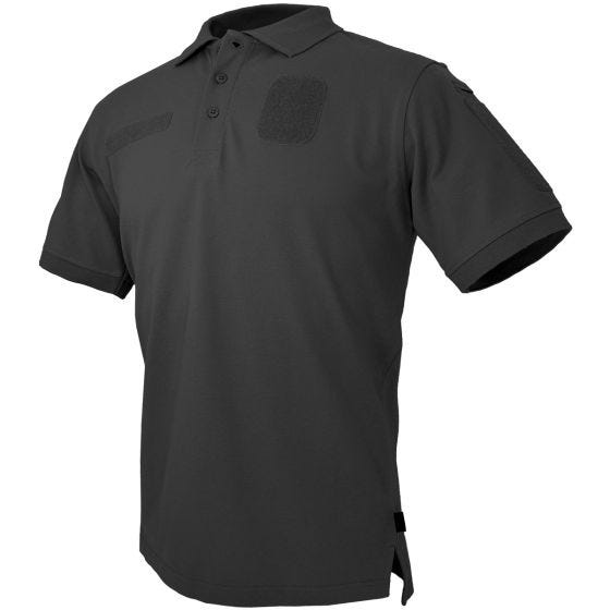 Hazard 4 Loaded Polohemd mit ID-Klettfläche Schwarz