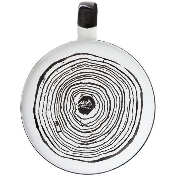 Helikon Axe Enamel Becher 350 ml - Weiß