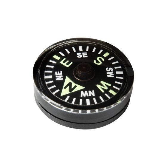 Helikon Large Button Kompass - Schwarz
